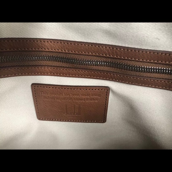 *RARE* Dunhill Bladon 24 Hour Leather Travel Bag - Picture 2 of 8